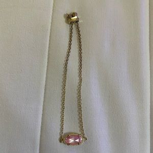 Pink Kendra Scott Chain Braclet